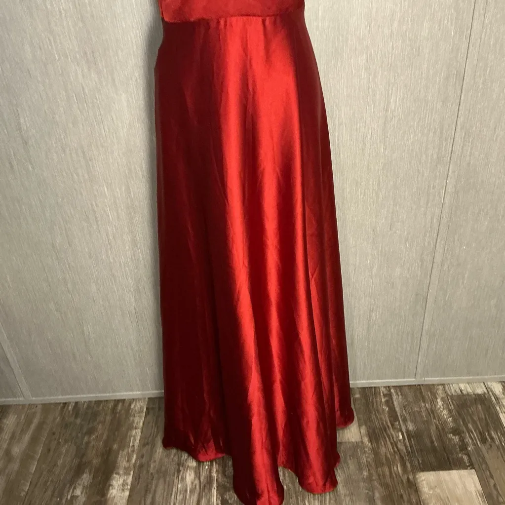JJ’s House Elegant Red Evening Gown Size 16 - Image 2