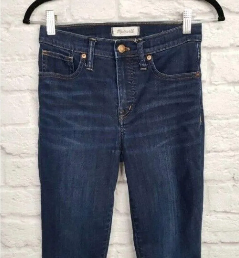 Madewell Women's 9" Mid-Rise Skinny Jeans F8990 size 24 - Image 6