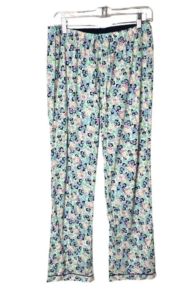 GapBody Women's Floral Soft Drawstring Pajamas Sleep Bottom Sz S - Image 10