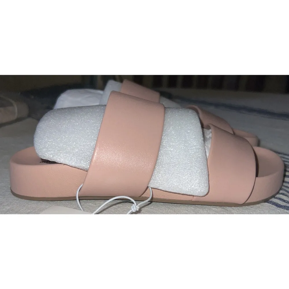 Amazon Essentials Women's Two Band Slide Sandal Dusty Pink Size 5 NWT - Image 7