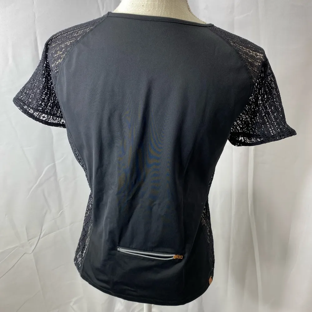 Lou & Grey black lace side top size medium - Image 6