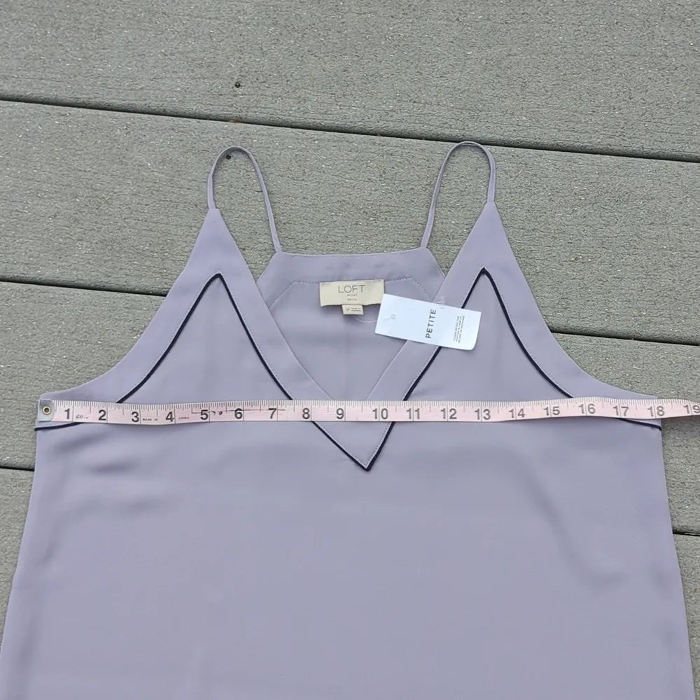 NWT Loft Petite V-Neck Racerback Sleeveless Top - Image 8