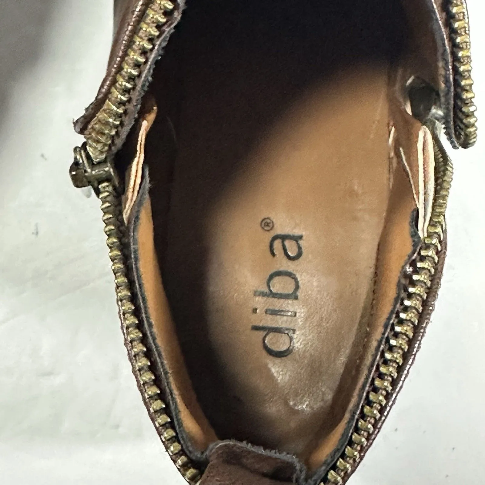 Diba True Brown Leather Side - Image 9