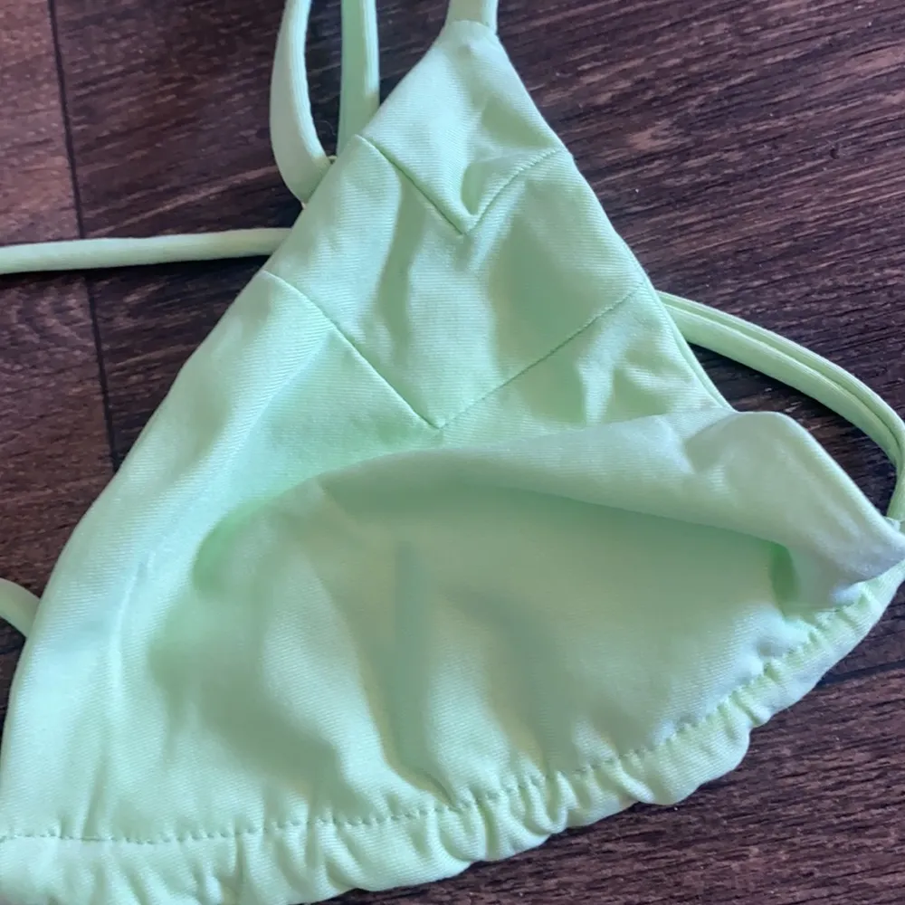 Kasa Kai Green Bikini Top Size XS - Image 2
