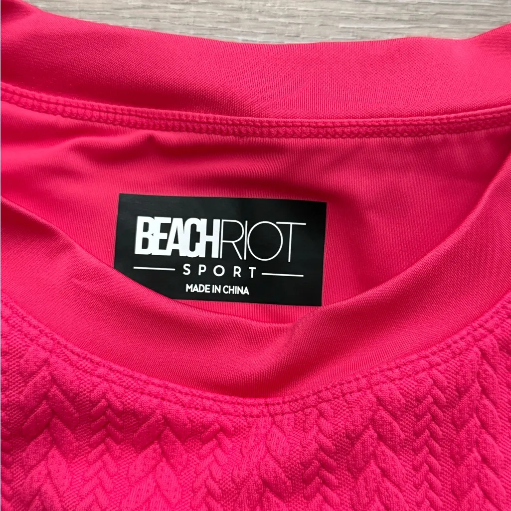 Beach Riot Gwen Top Orchid Cable Size S - Image 3