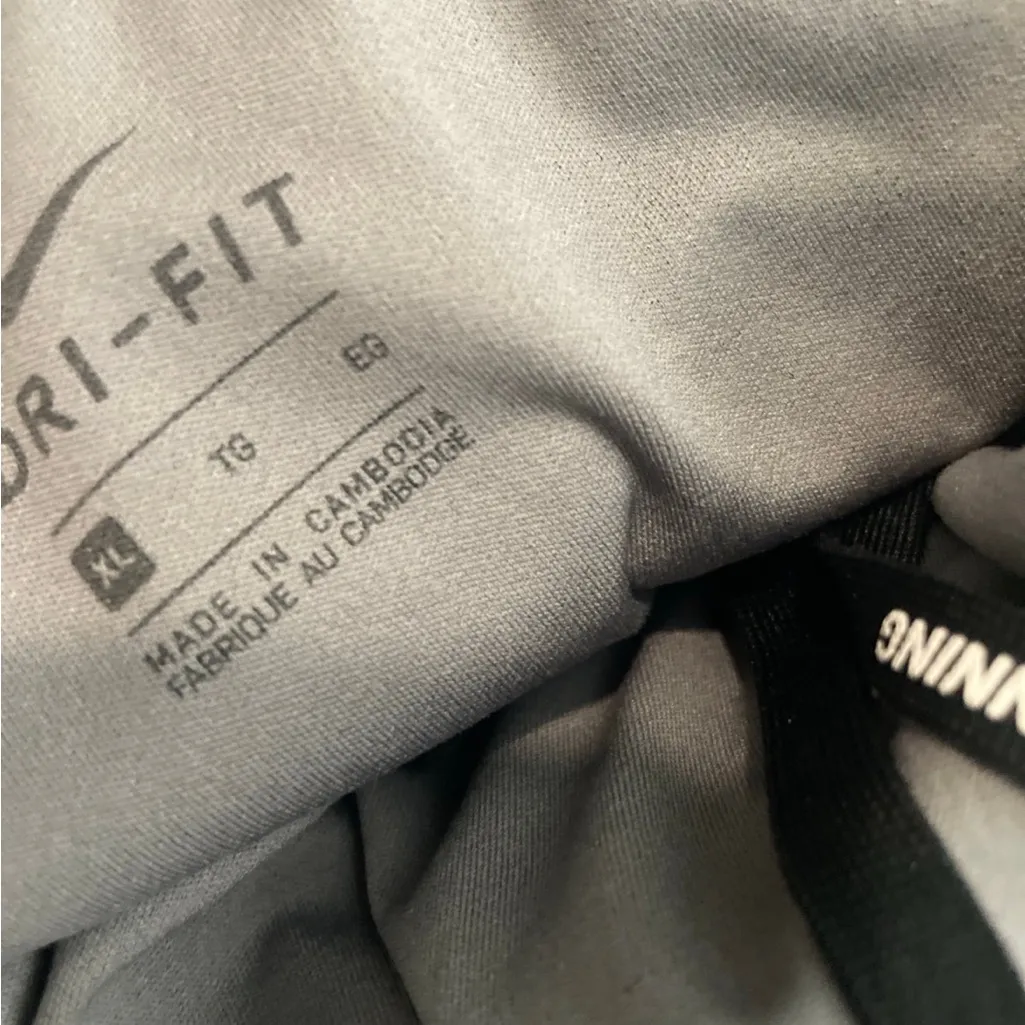 Nike Gray Athletic Shorts - Image 2