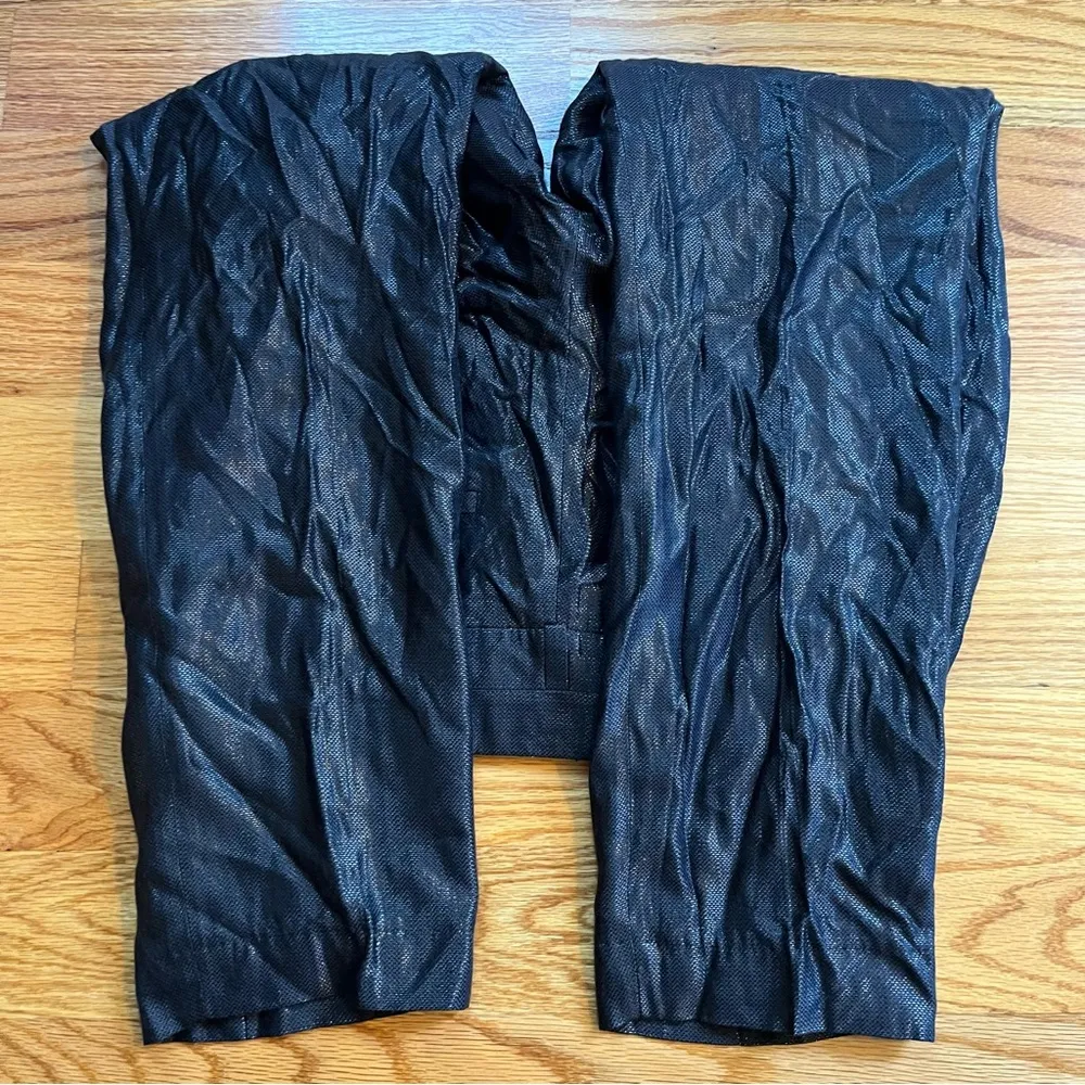 Leifsdottir Shiny Slim Leg Trouser Pants size 6 - Image 3