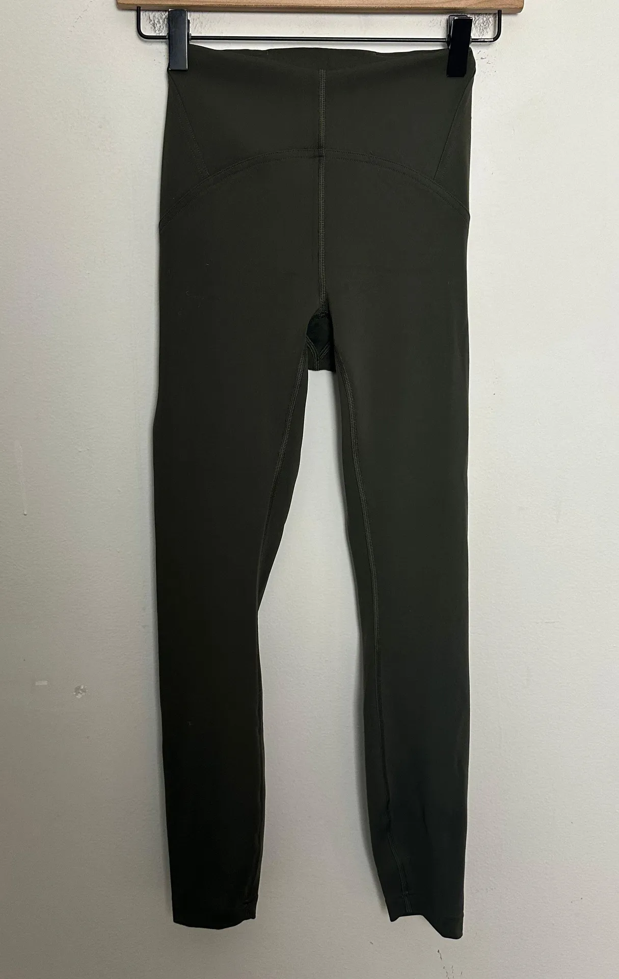 - Instill High-Rise Tight 25" Dark Olive Leggings Running Athletic - Image 3