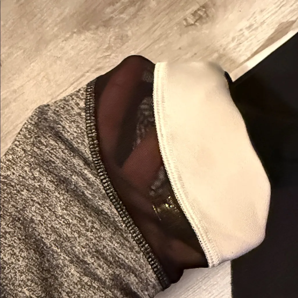 🖤VS•PINK Leggings Tri-Color/Mesh•Black/Gray•Size:Small🖤 - Image 4