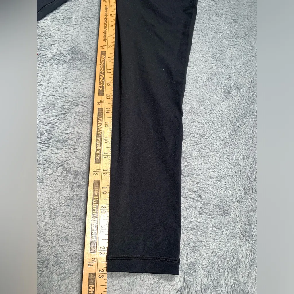 aerie offline Black real me xtra 7/8 legging hi-rise short inseam small - Image 8