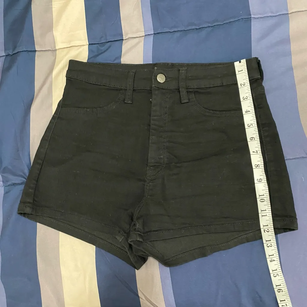 Wild Fable High Waist Black Shorts - Image 5