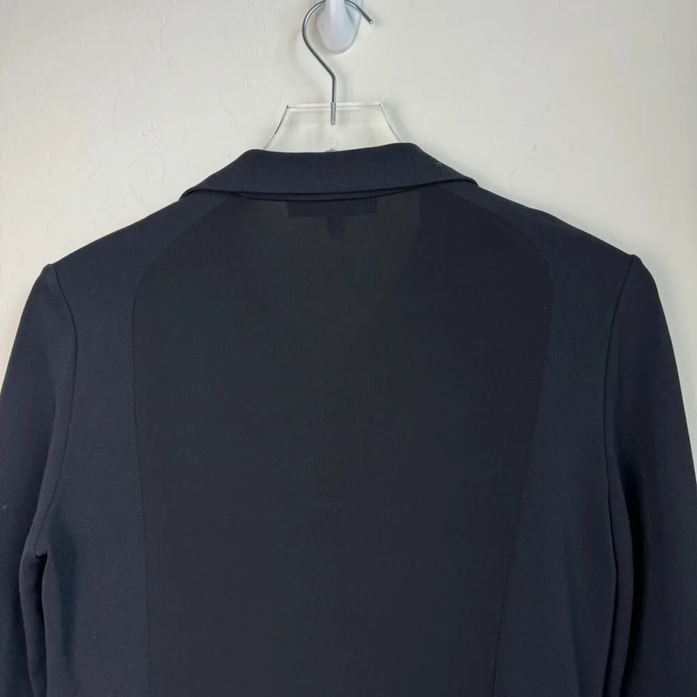 Lafayette 148 Jacket Zip Ruched Medium - Image 9