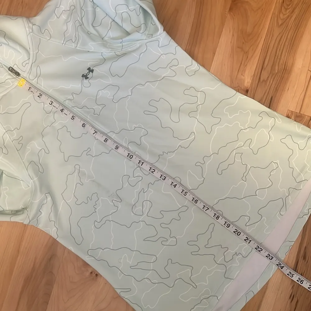 Under Armor Fitted Zip Jacket Mint Green Medium - Image 6