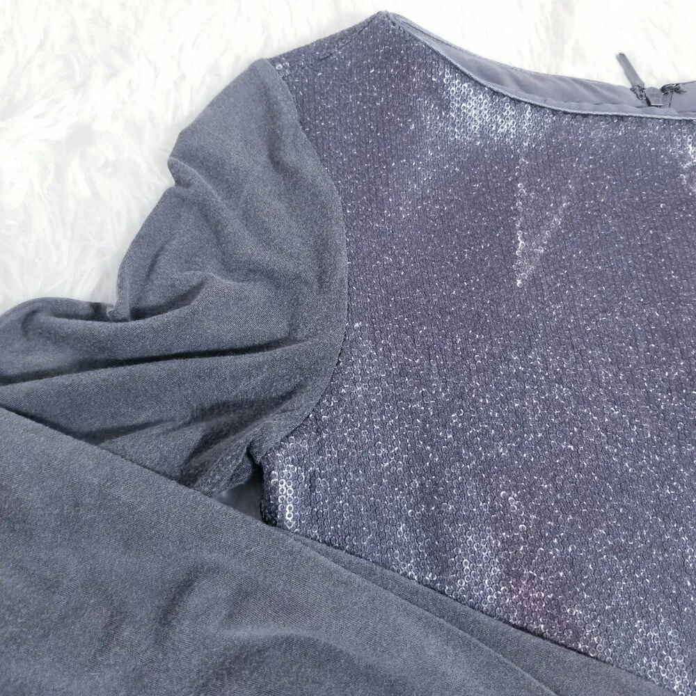 Nicole Miller Gold Label Sequins Dress Holiday Christmas Party Dress - Image 10