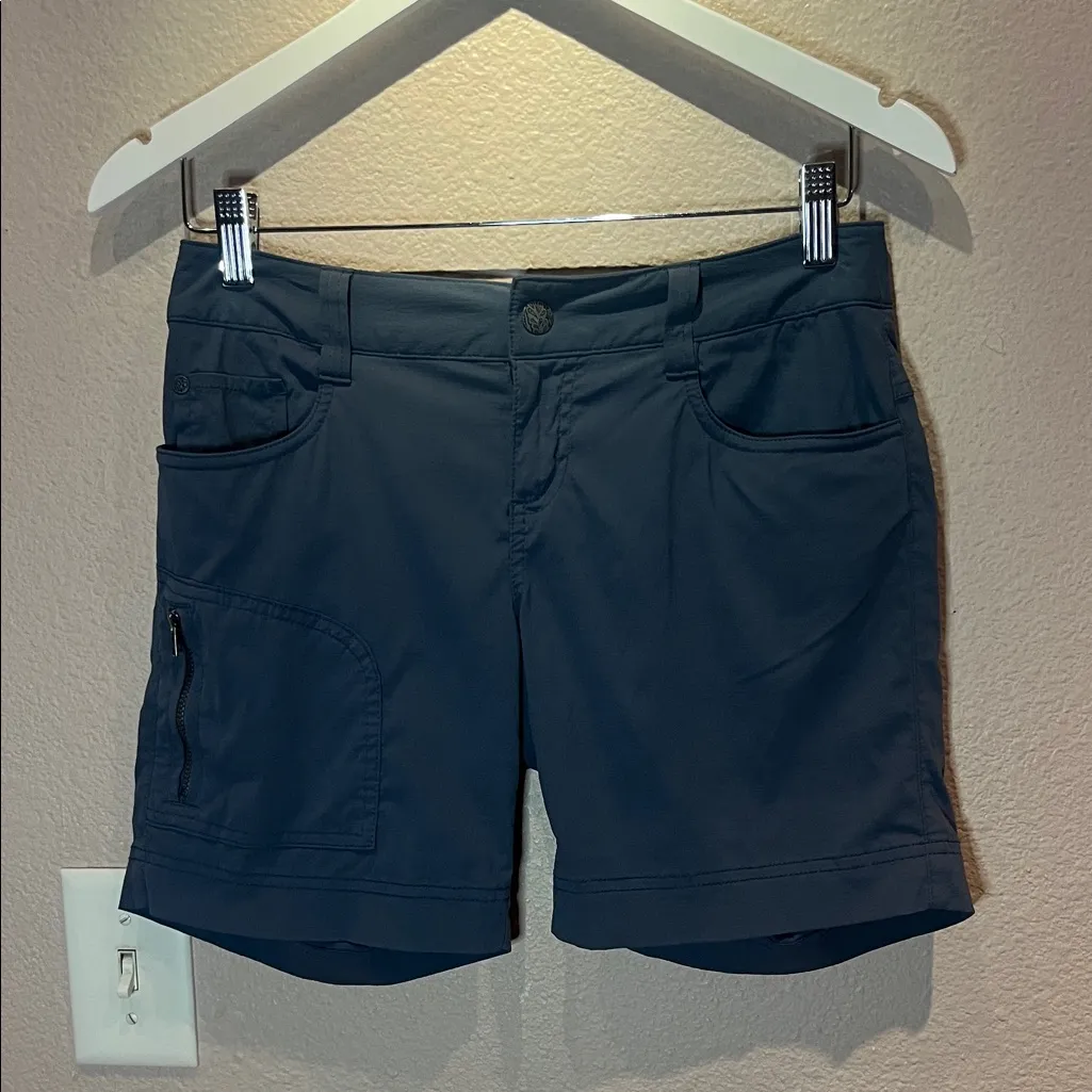 Prana Women’s Hazel Shorts Gray Blue Size 0 - Image 2