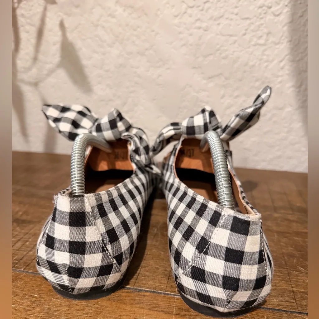 Journee Collection Seralinn Ballet Flat, Style: SERALINN, Size 9.5 Black Plaid - Image 7