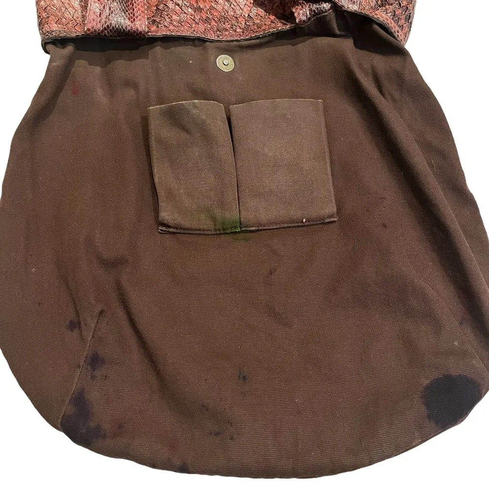 Beirn Jenna Woven Watersnake Tote - Image 9