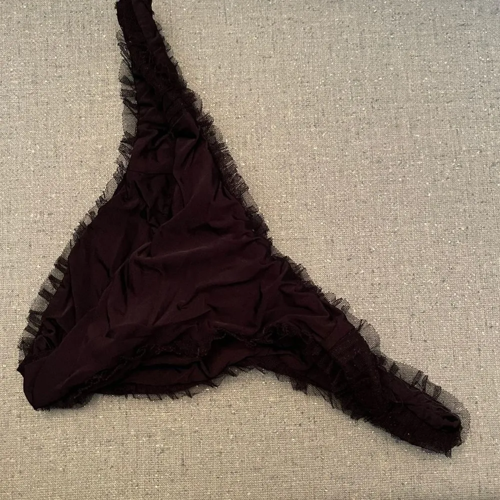 Beach Bunny Sparkle Bikini Bottom Black - Image 7