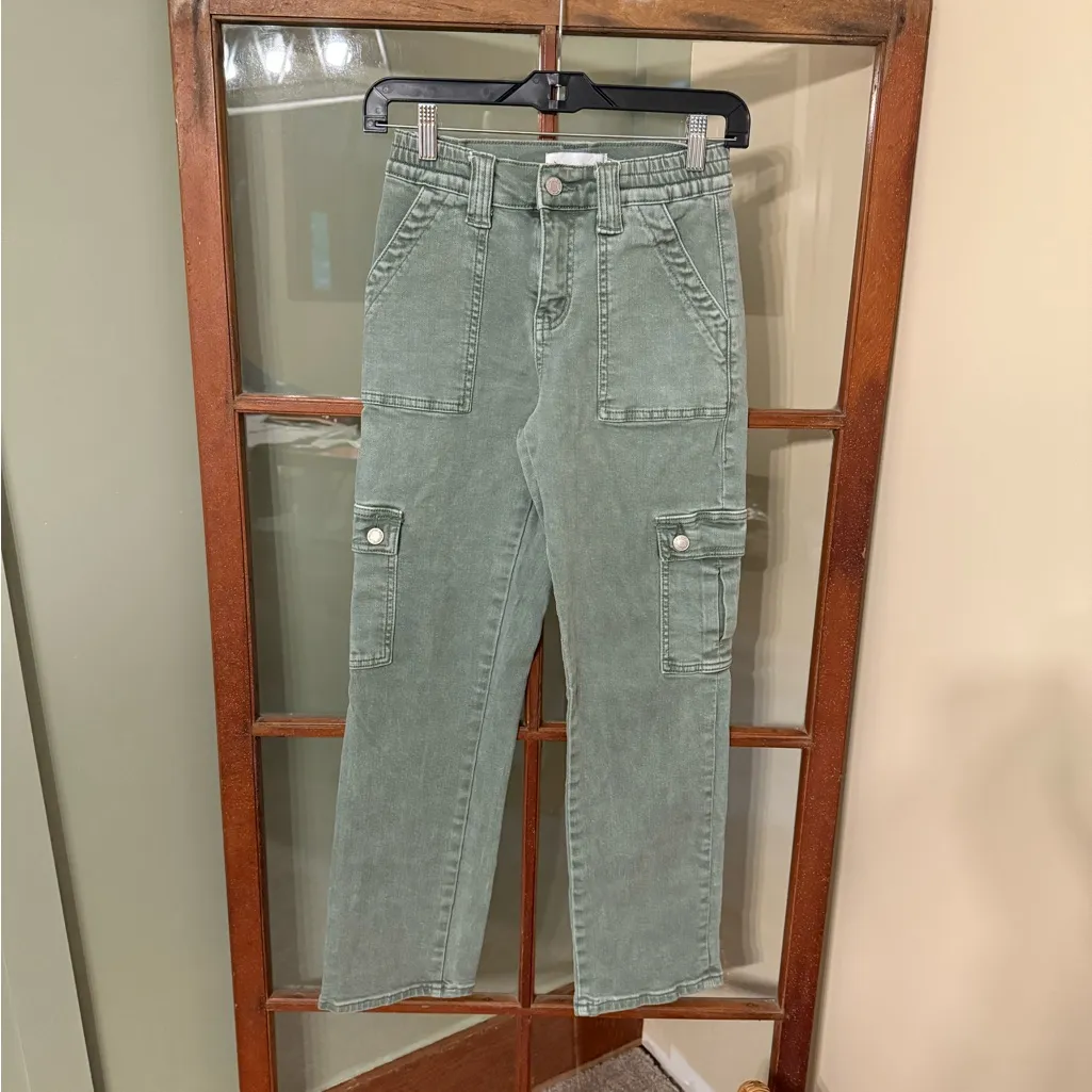 VERVET Stretch Cargo Pant Green Size 24 - Image 2