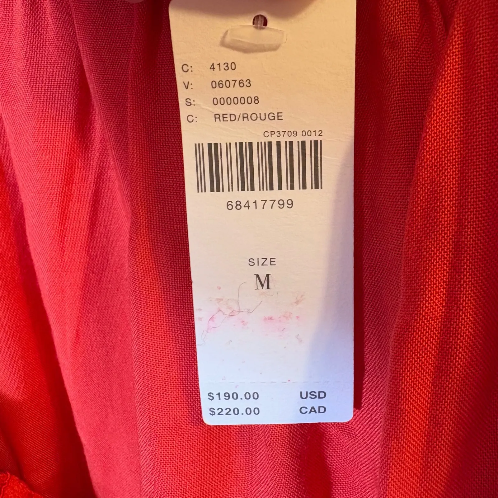 NWT Maeve by Anthropologie Floral Lace Strapless Dress Size Medium‎ - Image 8