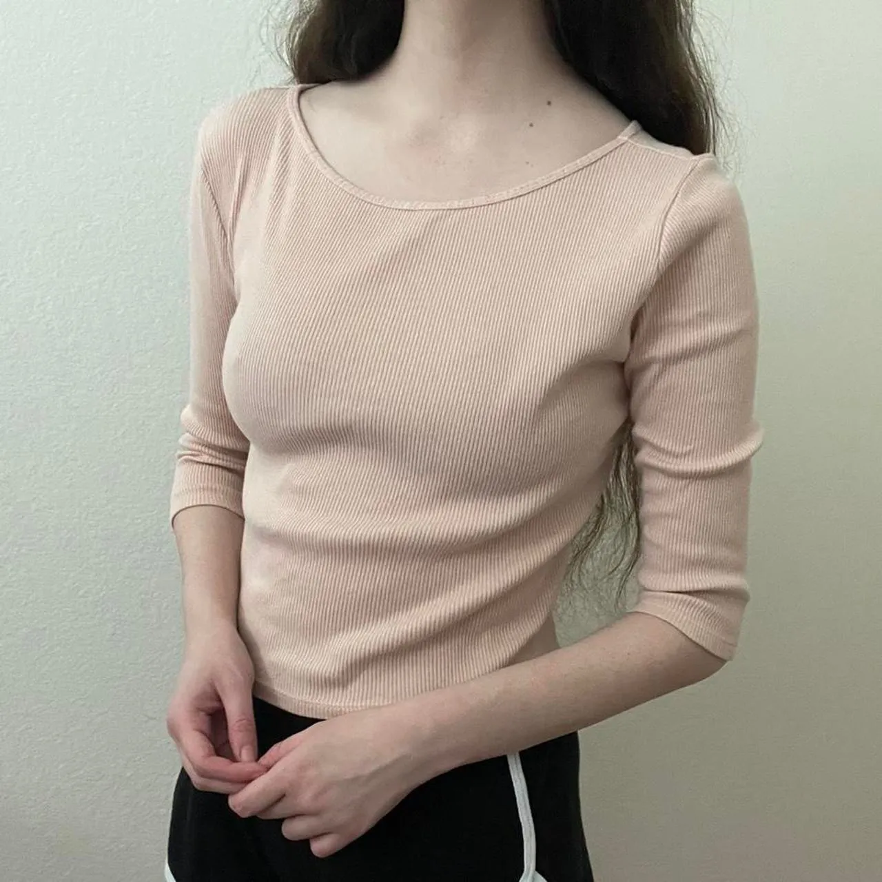 light pink long sleeve - Image 3