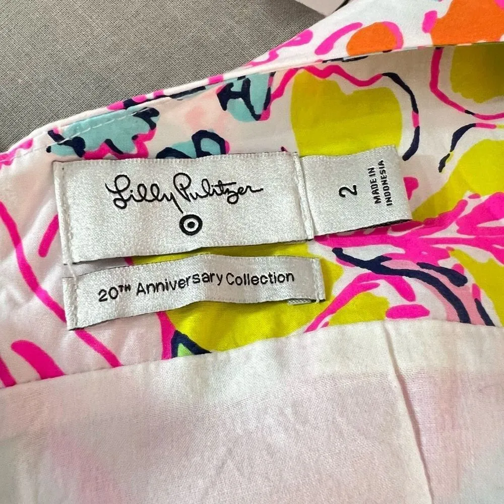 Lilly Pulitzer for target nosey posey colorful floral embroidered shift dress - Image 10