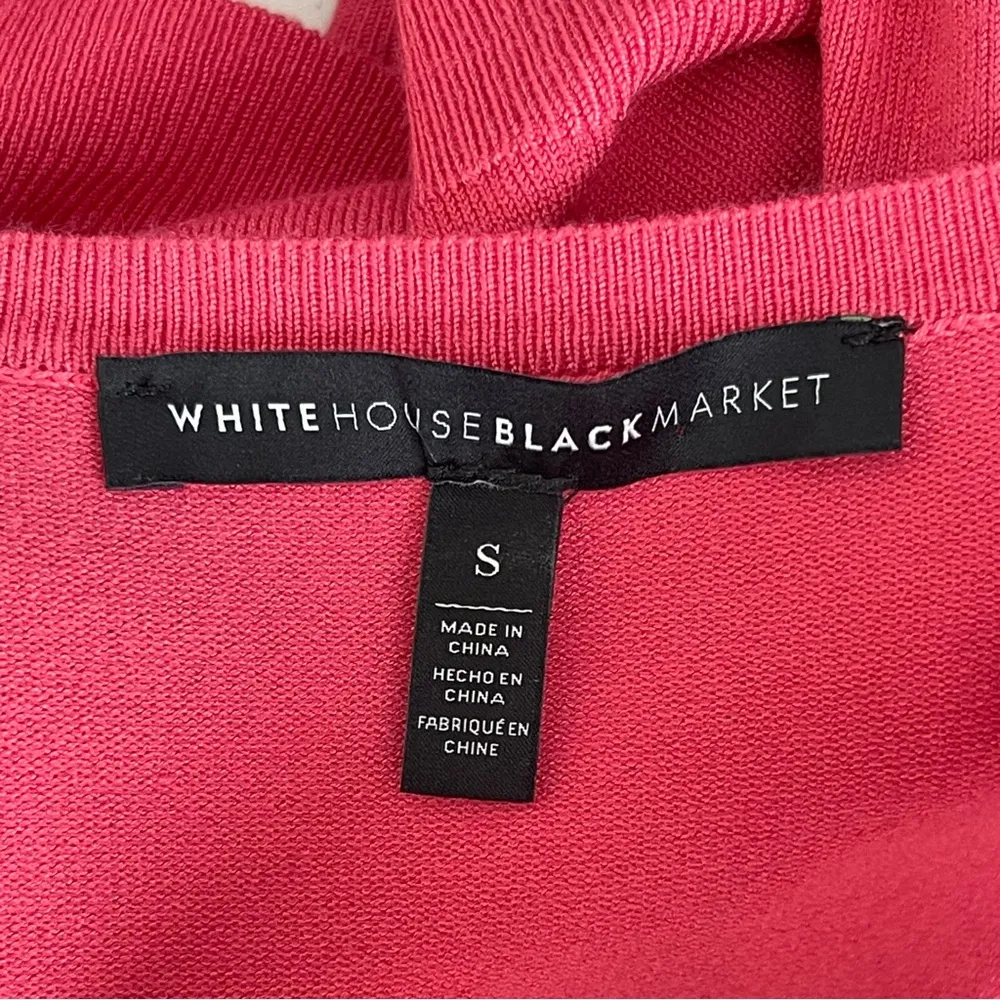 White House Black Market 3/4 Sleeves Cardigan Women’s S Gold Tone Buttons - Image 7