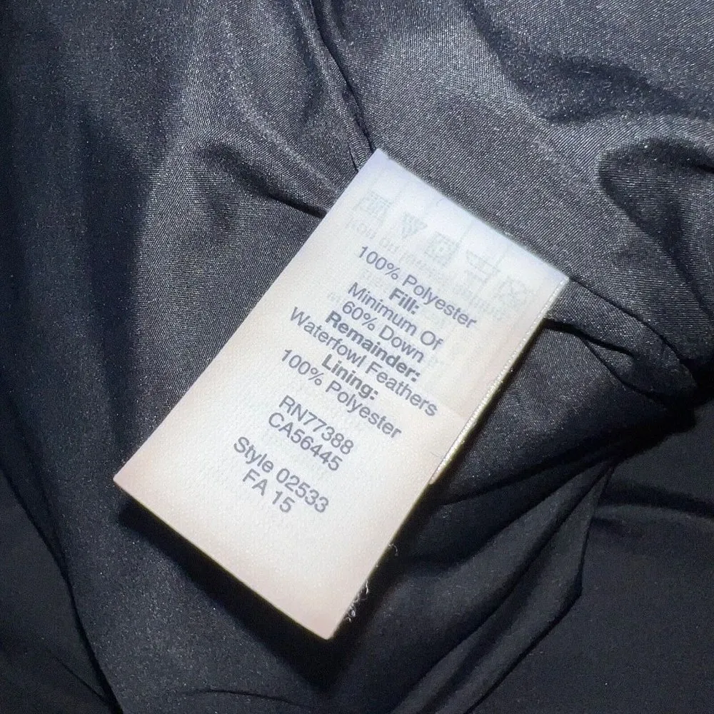 J Crew Womens Printed Quilted Puffer Vest Size L Down Black Check Plaid - Image 4