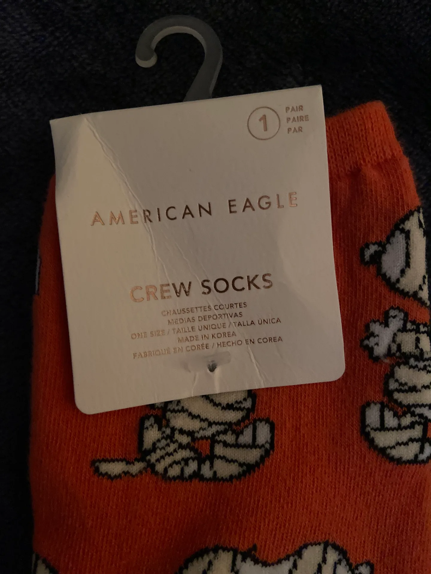 American Eagle  Snoopy Peanuts Crew Socks - Image 2