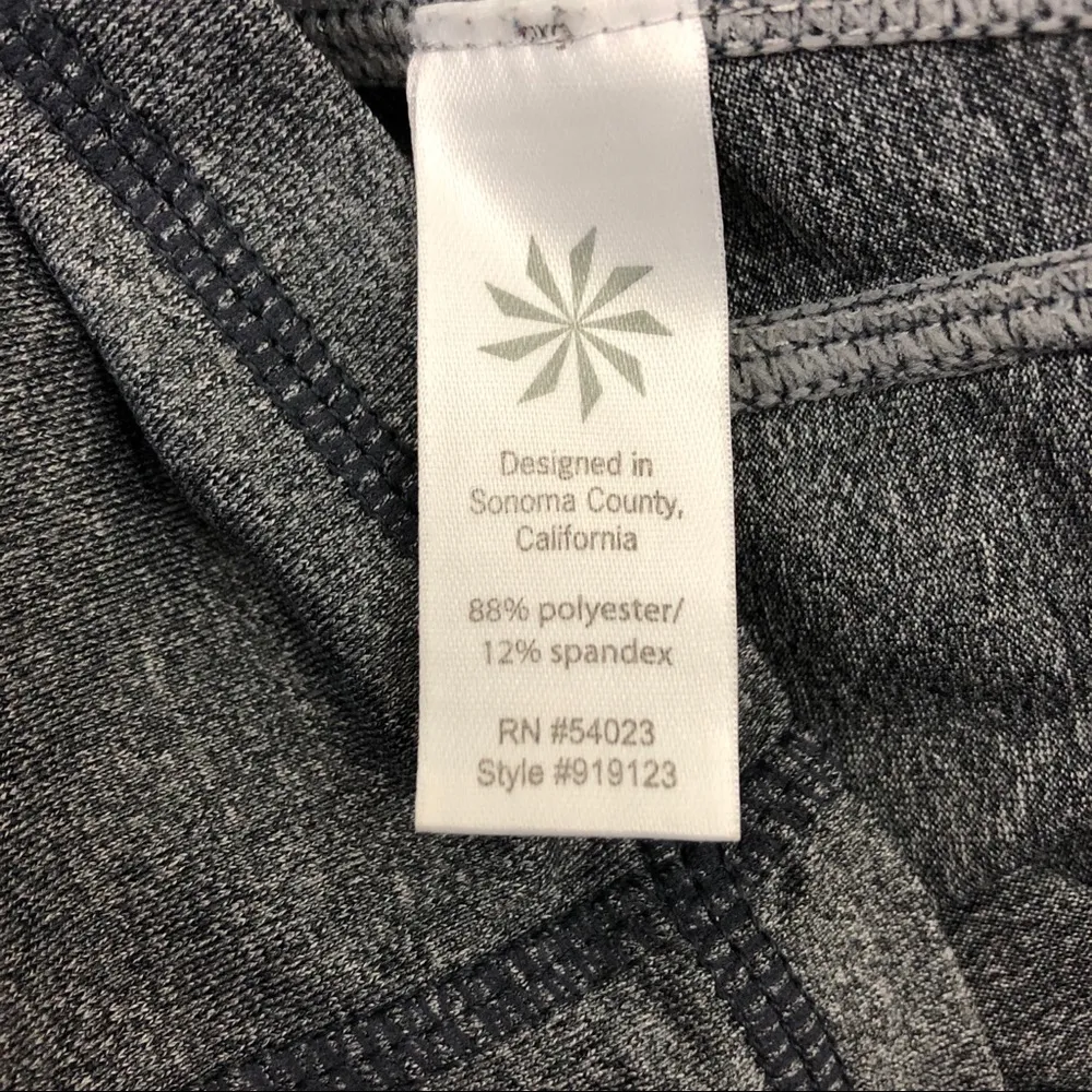 Athleta Northern Lights Reflective Athletic Top: Grey - Image 7