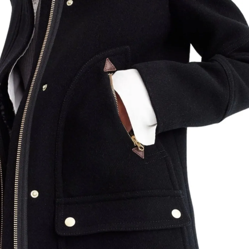 J Crew Italian Wool Chateau Parka - Image 4