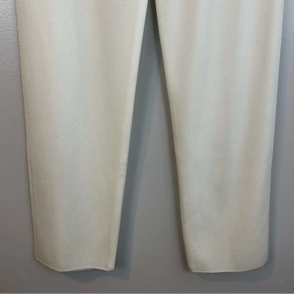 NWT Misook Classic White Pull On Wrinkle Free Acrylic Pants Size Small Petite - Image 10