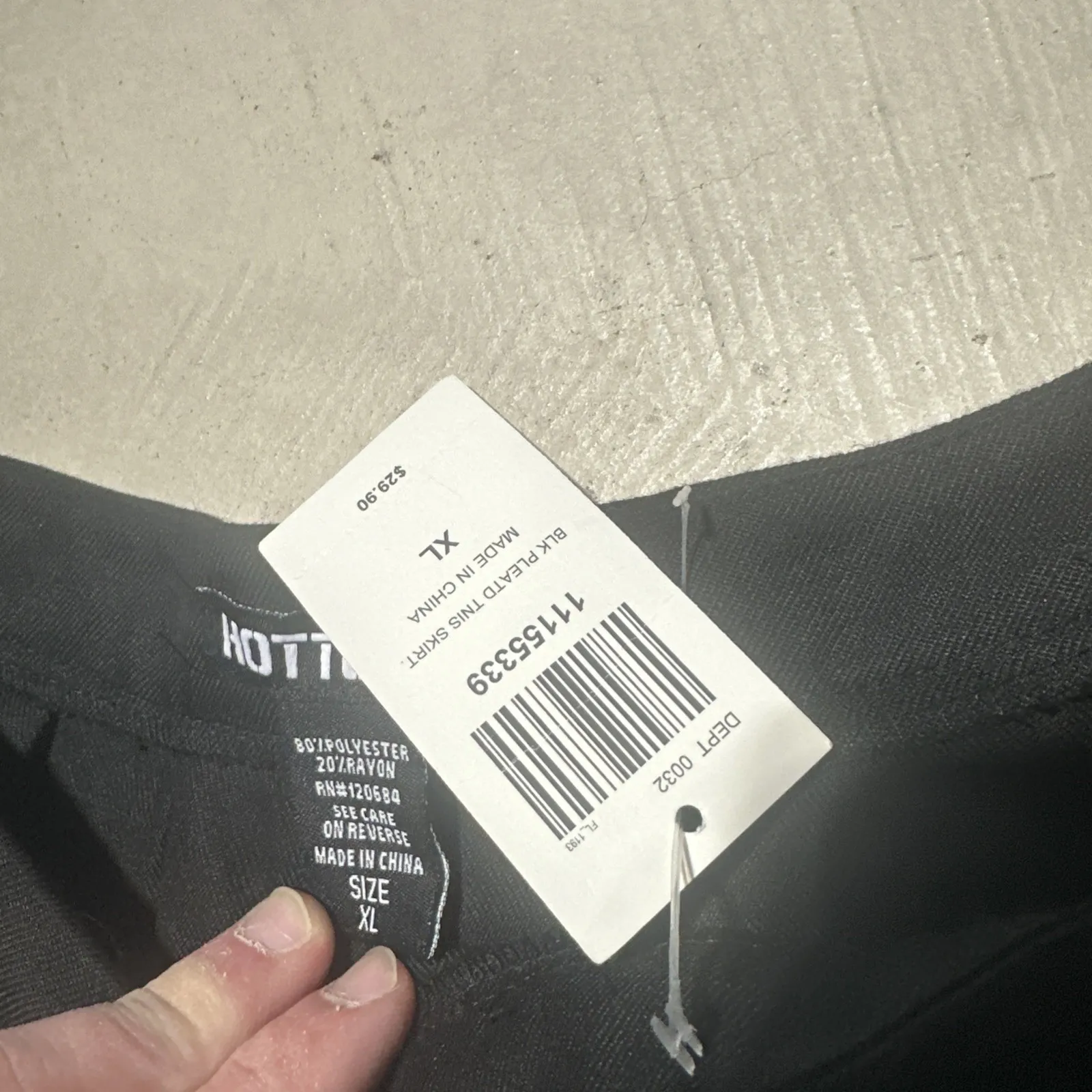 Hot Topic Cosmic Aura Y2K Mini Skirt Size XL 2000s Gothic Grunge NWT Goth VTG Black - Image 5