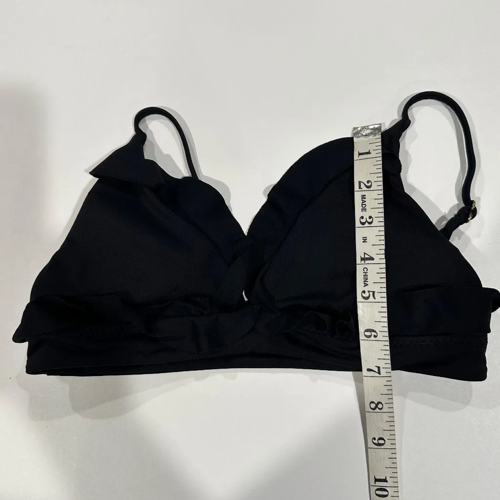 BECCA Bikini‎ Top Black - Size S. - Image 12