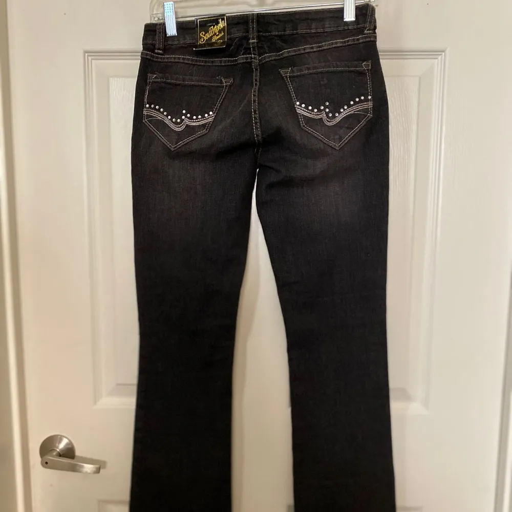 south pole low rise boot black sz 3 jeans - Image 2