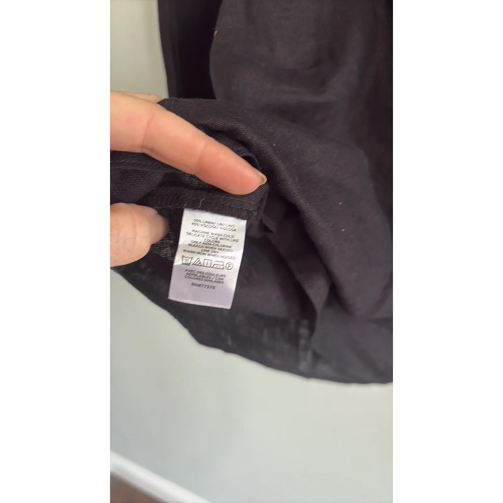 Ann Taylor Linen‎ Blouse Size Small Petite - Image 3