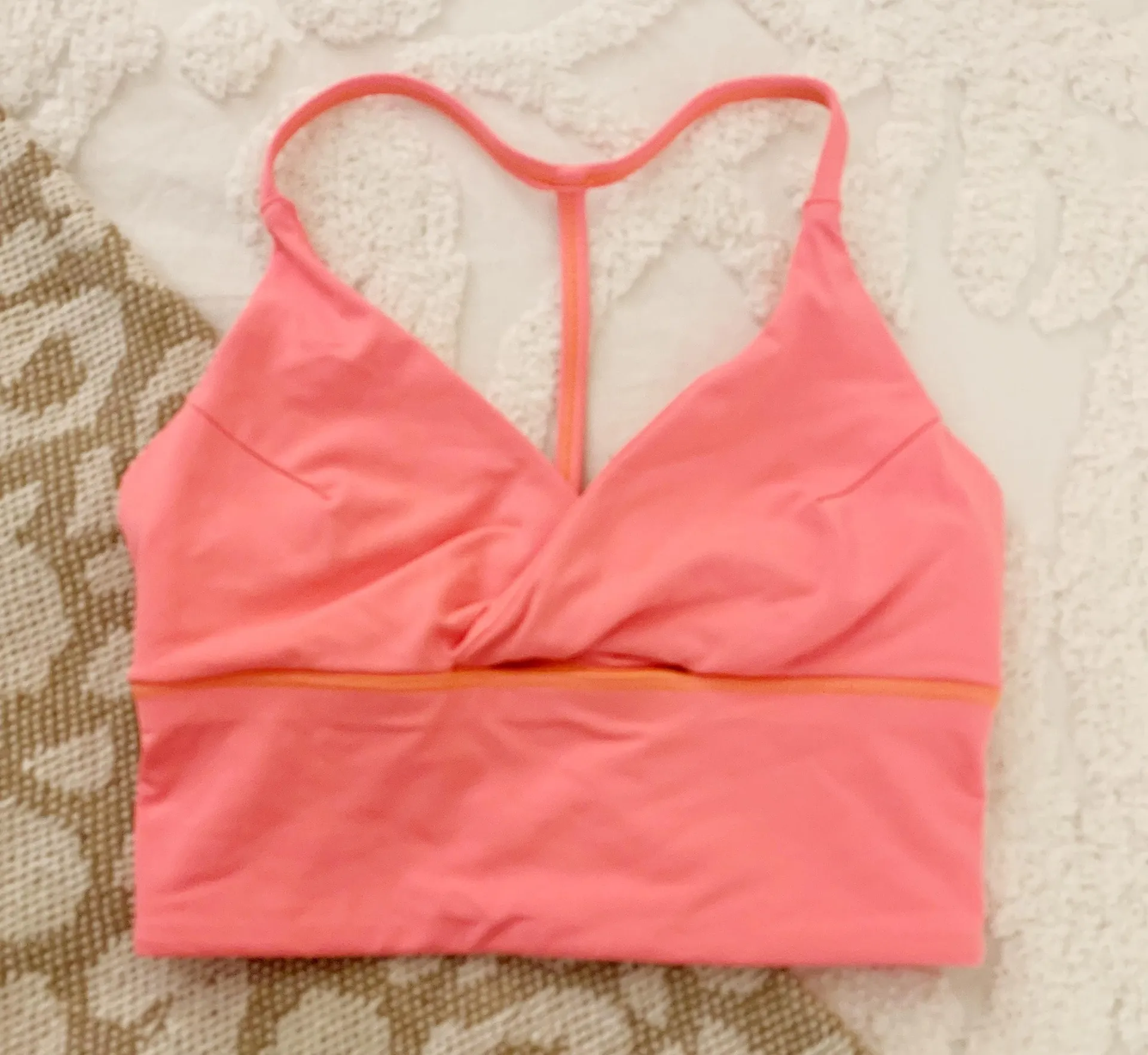 Lululemon Long Line Twist Bra - Image 5