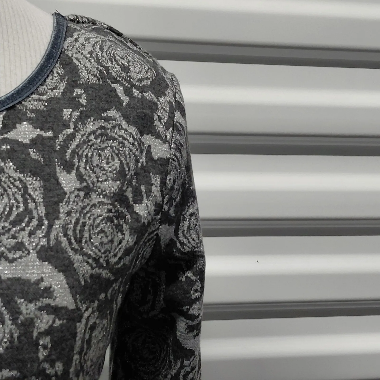 Crystal Doll Bodycon Dress Juniors Medium Feminine Whimsigoth Dark Coquette - Image 9