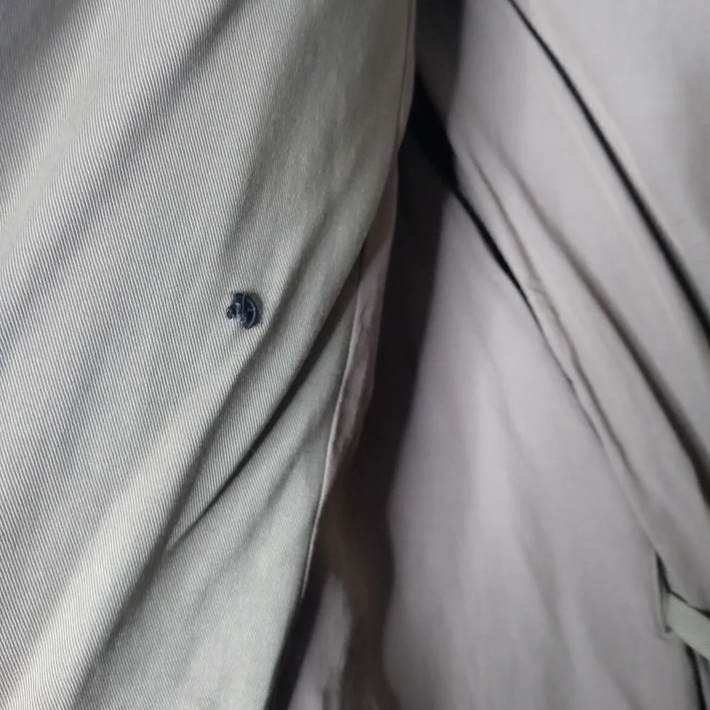 All Saints olive green coat size large - Image 7