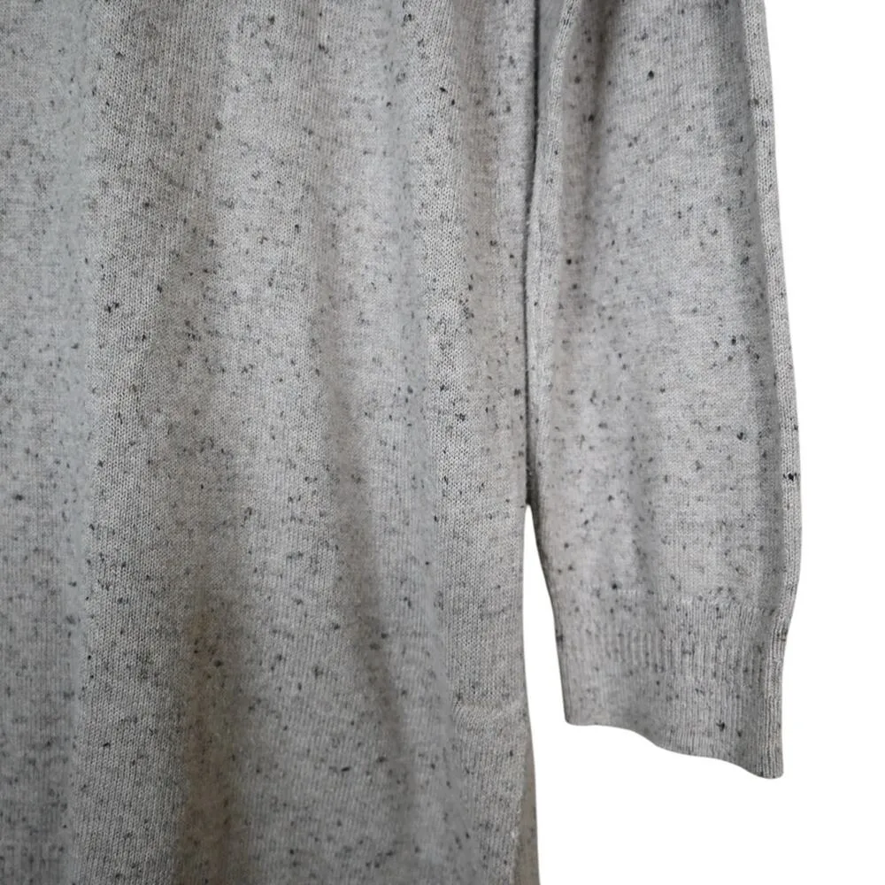 J. Jill Women's S Beige Long Sleeve Cotton Silk Blend Tunic Sweater - Image 7