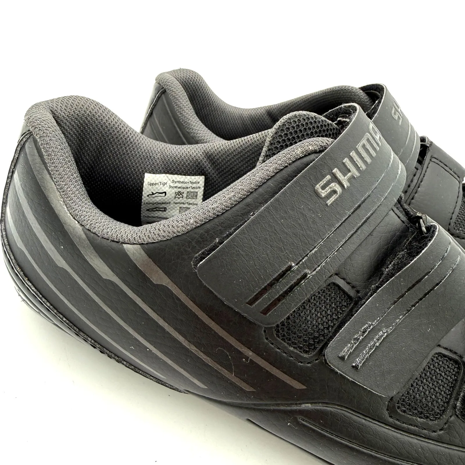 Shimano Dynalast Cycling RP2 Shoes Size 41 / M7.5 W 8.5 Black - Image 4