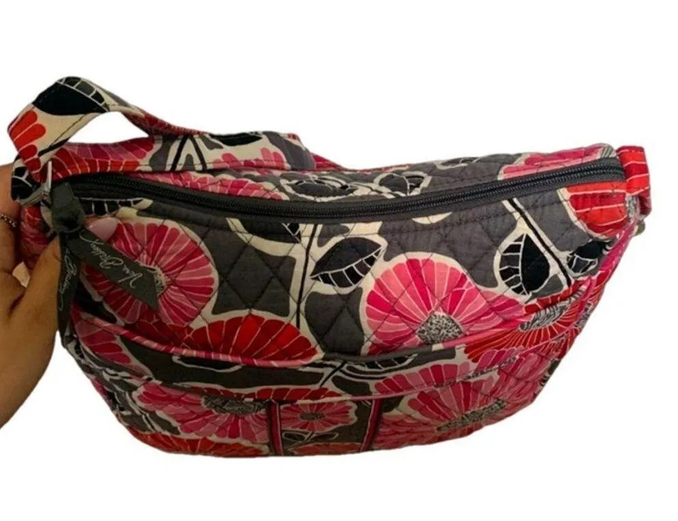 VERA BRADLEY Quilted Floral Bundle set of 3 Crossbody, Wallet, & Cosmetic Case - Image 5