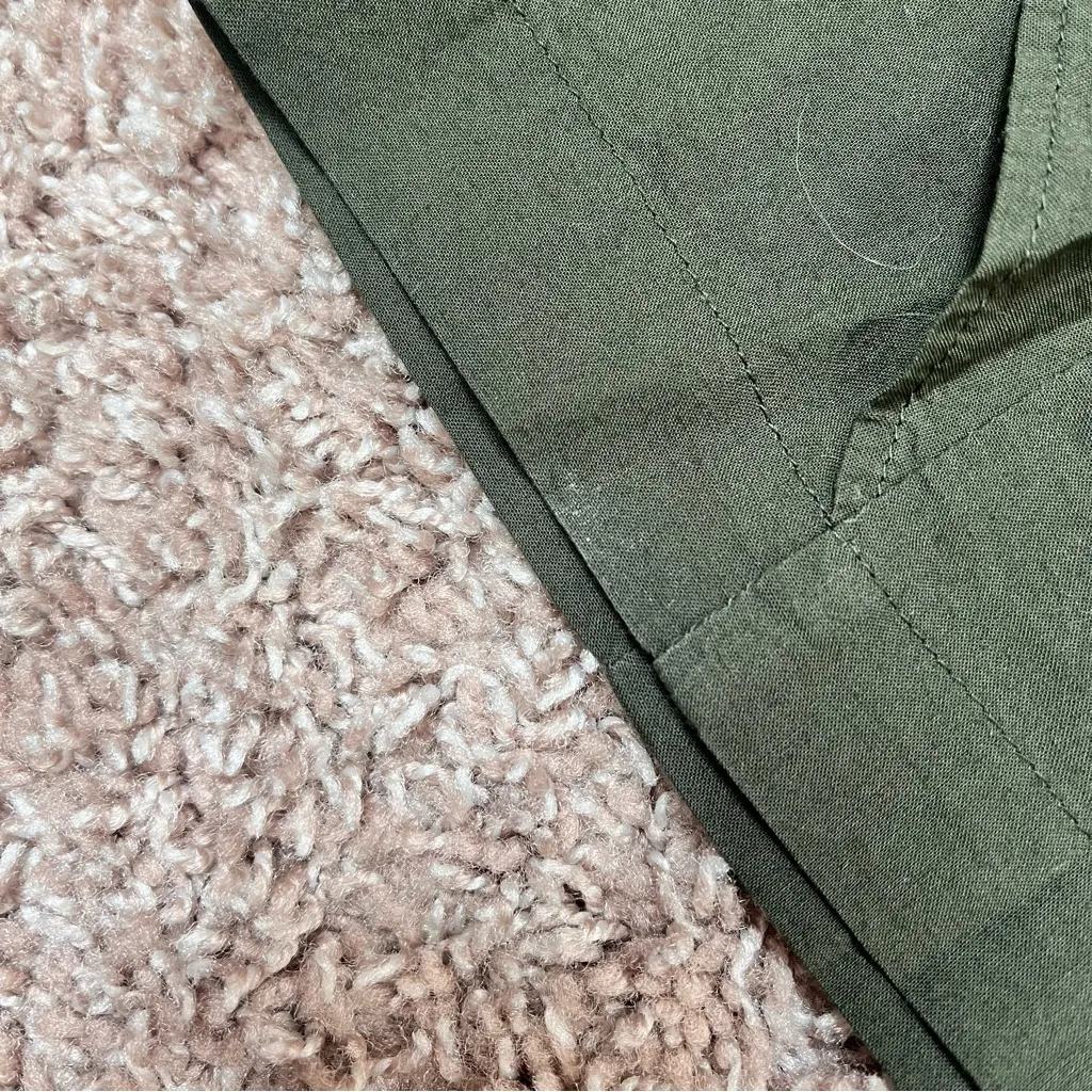 Amour Vert Organic Cotton Ruffle Short Sleeve Blouse - Image 4