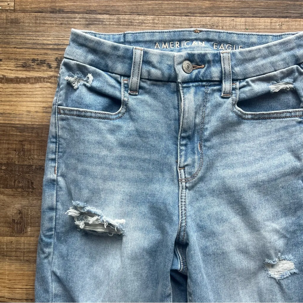 American Eagle Women’s Next Level Curvy Hi-Rise Jegging Jeans Size 2 Regular - Image 2