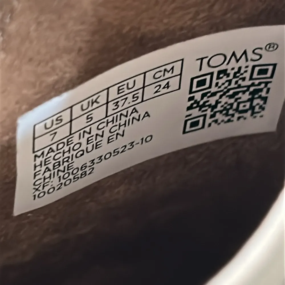 Tom’s Tan Wedge Ankle Boots Size 7 - Image 12