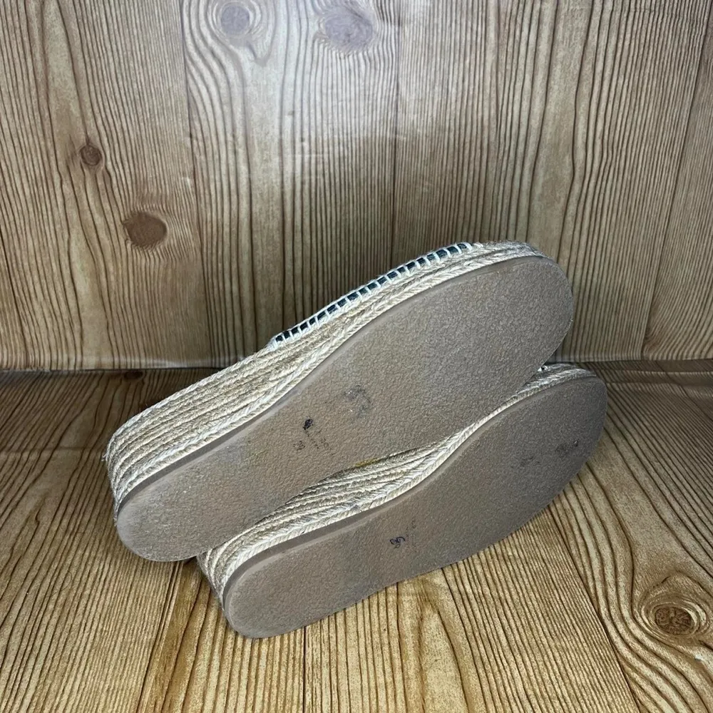 Rag & Bone Calla espadrille black leather wedge platform sandals
Women’s 39 - Image 3