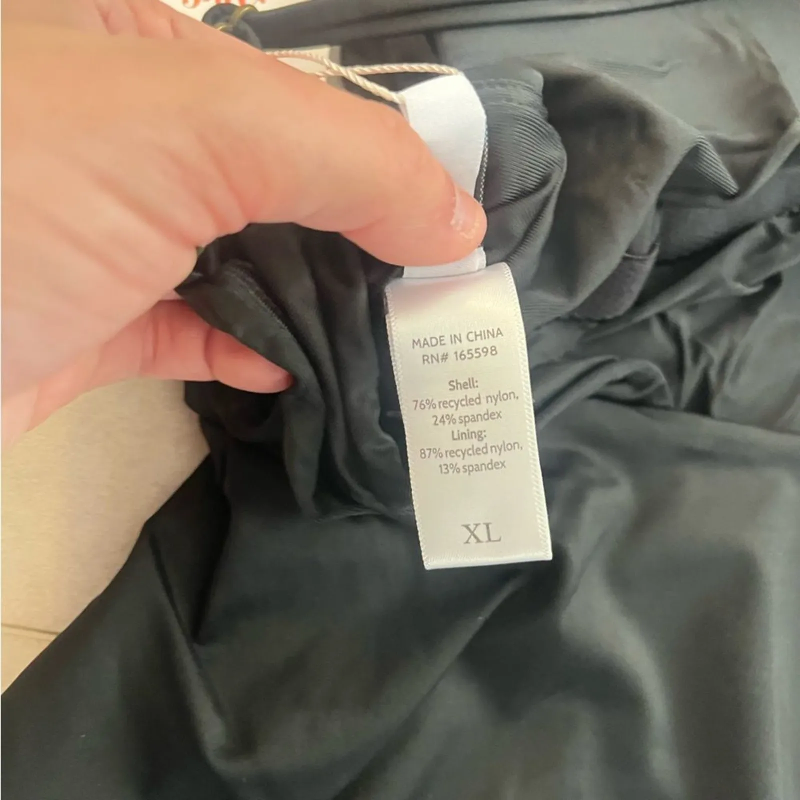 NWT Andie Swim Black Asbury One Piece XL Halter Open Back Crossback Crisscross - Image 11