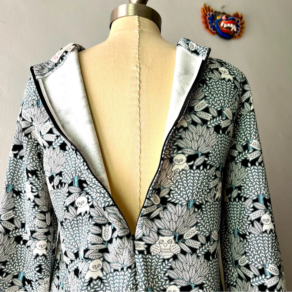 Anthropologie: Paul & Joe Sister Cat & Owl Blouse•Sz 2 - Image 6