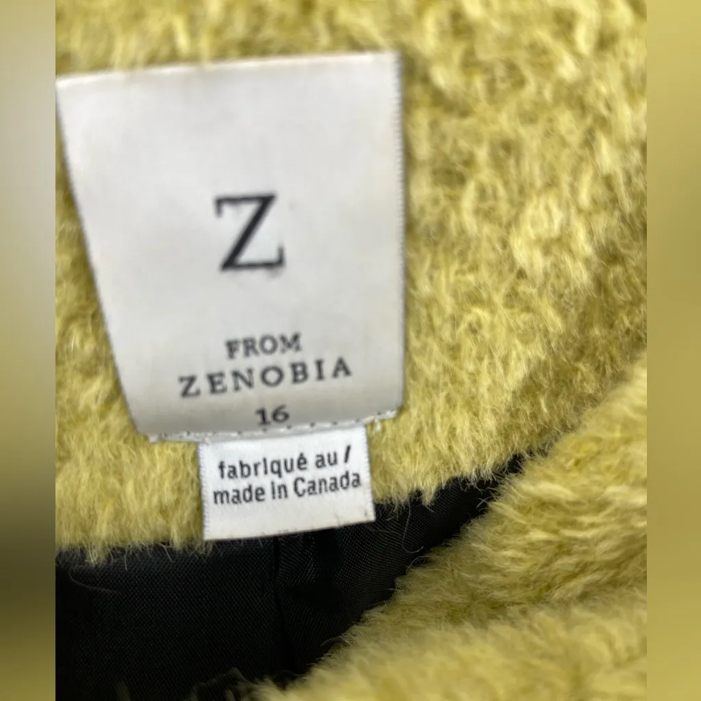 Z from Zenobia Vintage Wool Jacket Shawl Collar Size 16w‎ - Image 3