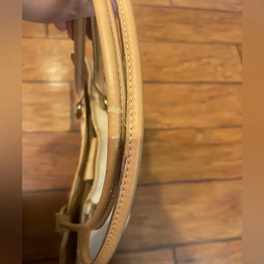 Giani Bernini tan woven purse bag tote - Image 13